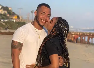 Gregory Tyree Boyce e a namorada, Natalie Adepoju