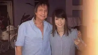 Roberto Carlos e Tamara Angel