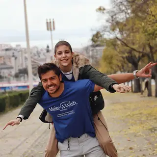 Lourenço Ortigão com Nídia Azevedo