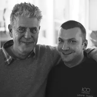 Anthony Bourdain e Ljubomir Stanisic