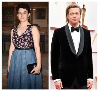 Alia Shawkat e Brad Pitt