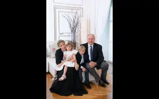 Charlene, Gabriella, Jacques e Alberto