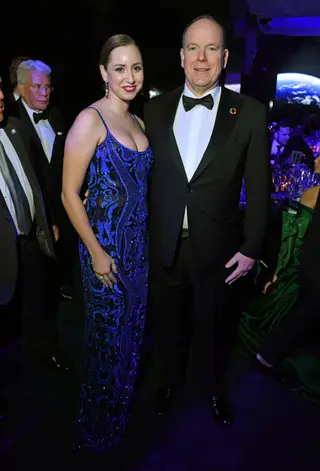 Jazmin Grace com o pai, Alberto do Mónaco