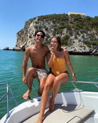 Danny Graham e Matilde Mourinho