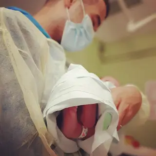 Rui Drumond e a filha