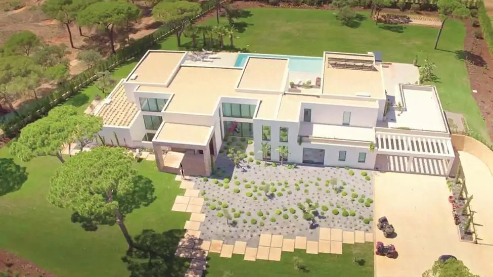 A casa de Tony Carreira no Algarve
