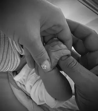 A primeira fotografia da filha de Katy Perry e Orlando Bloom