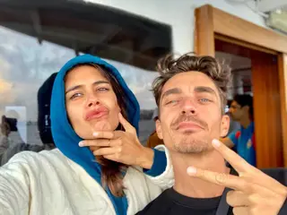 A fotografia escolhida por José Mata para assinalar o aniversário da namorada nas redes sociais
