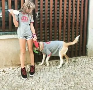 Flor, a filha de Joana Solnado e do 'chef' Nuno Queiroz Ribeiro