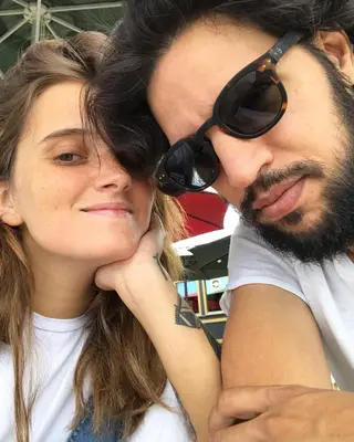 Carolina Deslandes e Diogo Clemente