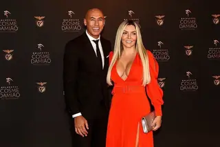 Luisão e a mulher, Brenda Mattar