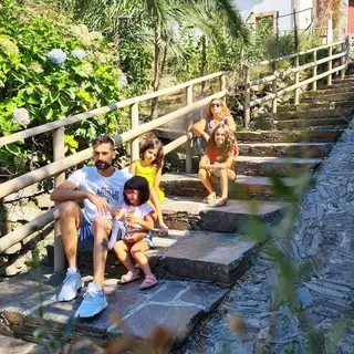 Catarina e António Raminhos com a filhas