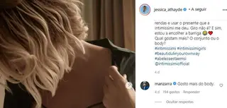 O comentário de João Manzarra na fotografia de Jessica Athayde