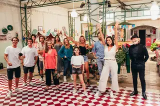 Parte do elenco de 'Nazaré', eleita a melhor telenovela