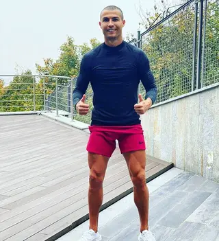 O novo visual de Cristiano Ronaldo