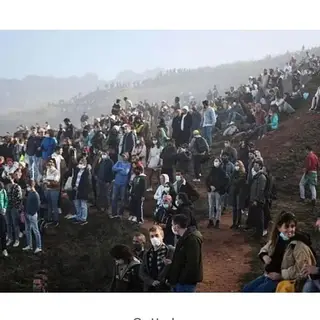 A imagem que motivou a publicação de Jorge Gabriel nas redes sociais