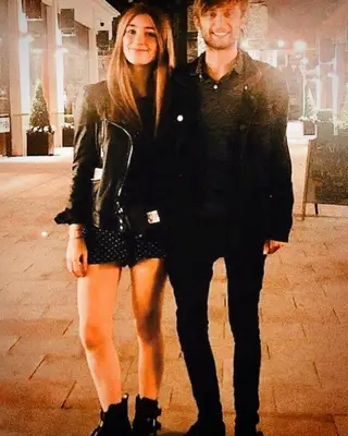 Catarina Bakker com o namorado, Louis