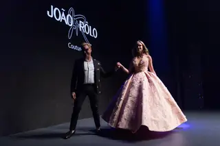 João Rôlo no Fashion Forward no Dubai