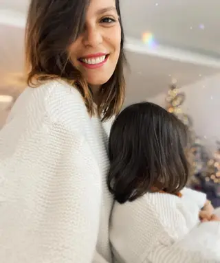 Andreia Rodrigues com a filha, Alice