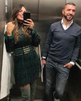 Vanessa Rebelo e Simão Sabrosa