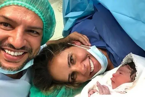 Carla Ascenção foi mãe pela primeira vez