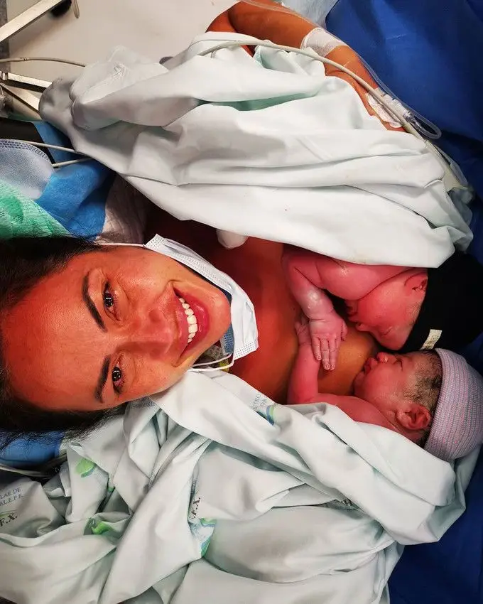 Débora Monteira foi mãe das gémeas Alba e Júlia