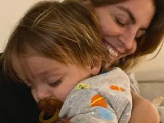 Jessica Athayde com Oliver