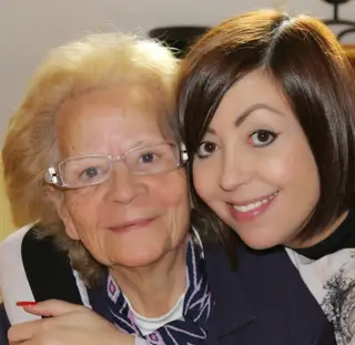 Fátima Lopes com a mãe, Lurdes Lopes