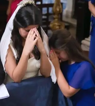 Maria e Madalena, filhas de Bibá Pitta