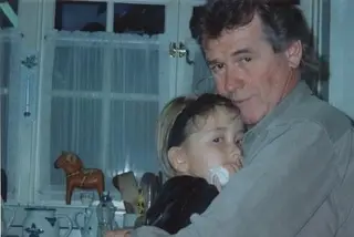 John Reilly com a filha, Caitlin