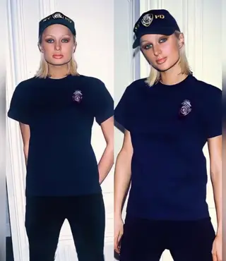 Paris Hilton com 18 anos, Instagram D.R
