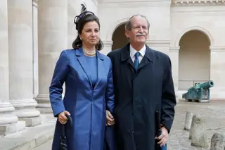 D. Isabel de Herédia e D. Duarte Pio de Bragança