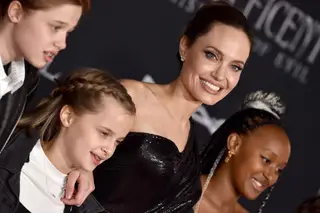 Shiloh, Vivienne, Angelina Jolie e Zahara