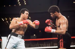 Muhammad Ali e Leon Spinks