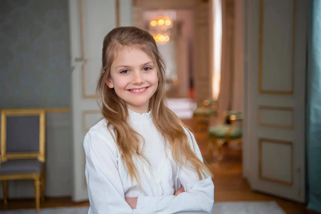 A princesa Estelle da Suécia