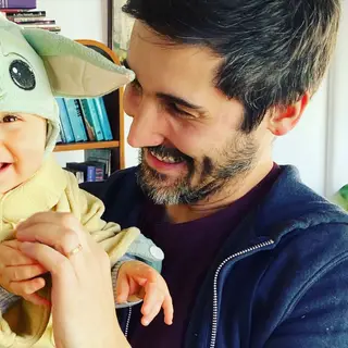 Francisco Roldão Cruz com o filho, Álvaro