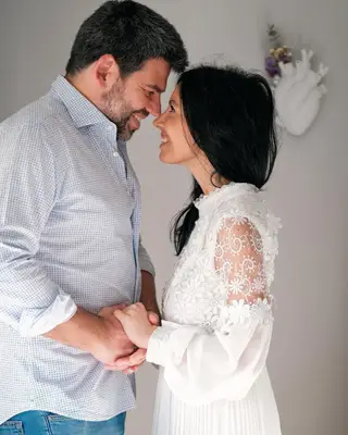 Diogo Beja e Mia Relógio