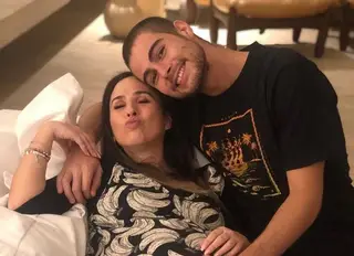 Tata Werneck e Rafael Vitti