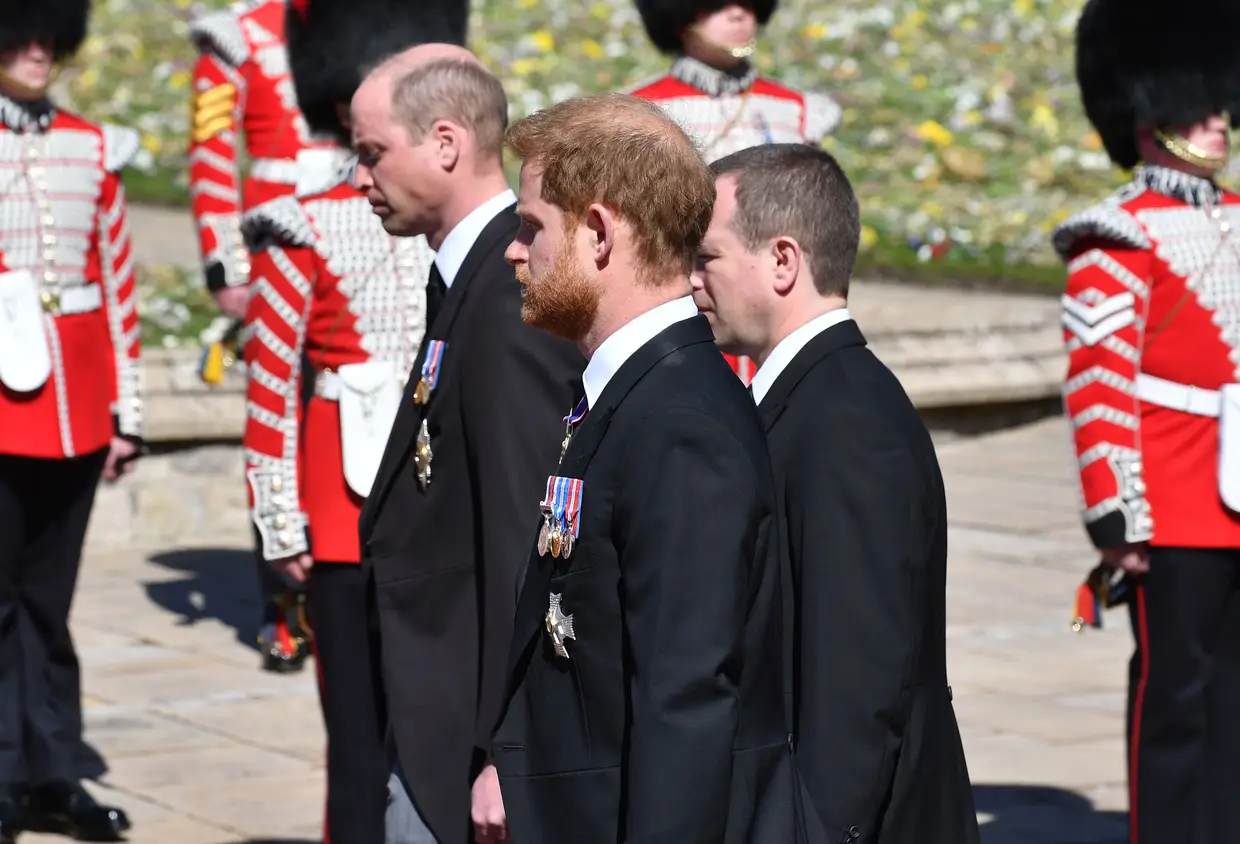Príncipe William e príncipe Harry