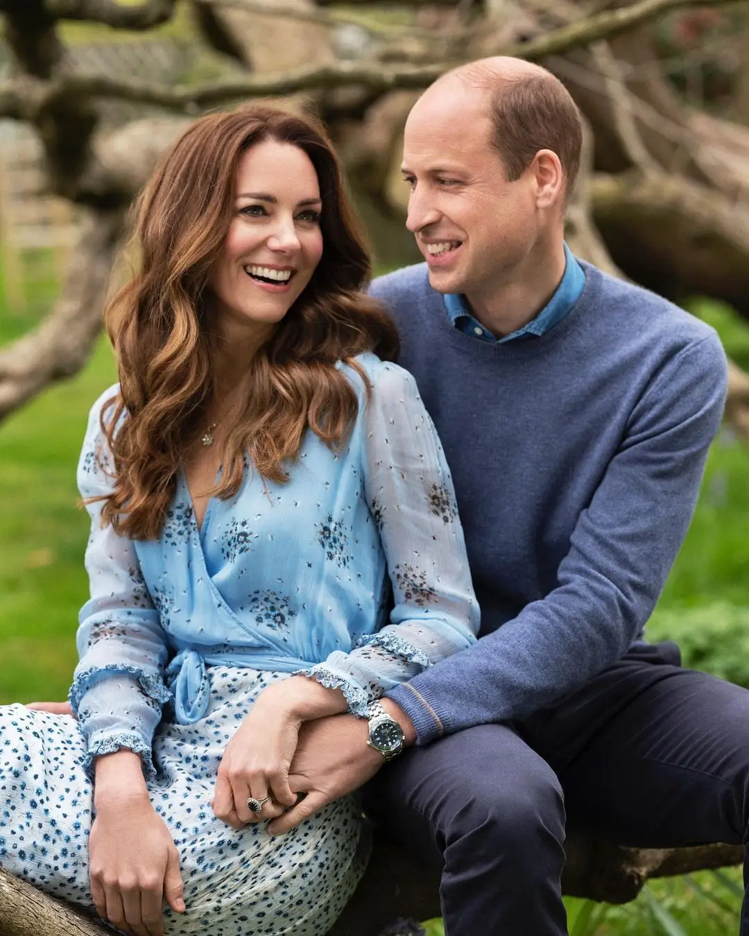 O príncipe William de Inglaterra e a mulher, Catherine Middleton, celebram dez anos de casamento