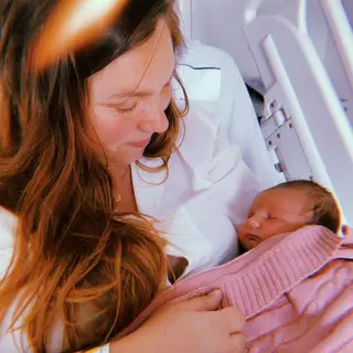 Joana Machado Madeira com a filha mais nova, Carolina
