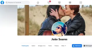 João Soares trocou as suas fotografias nas redes sociais, para imagens onde surge ao lado da atriz