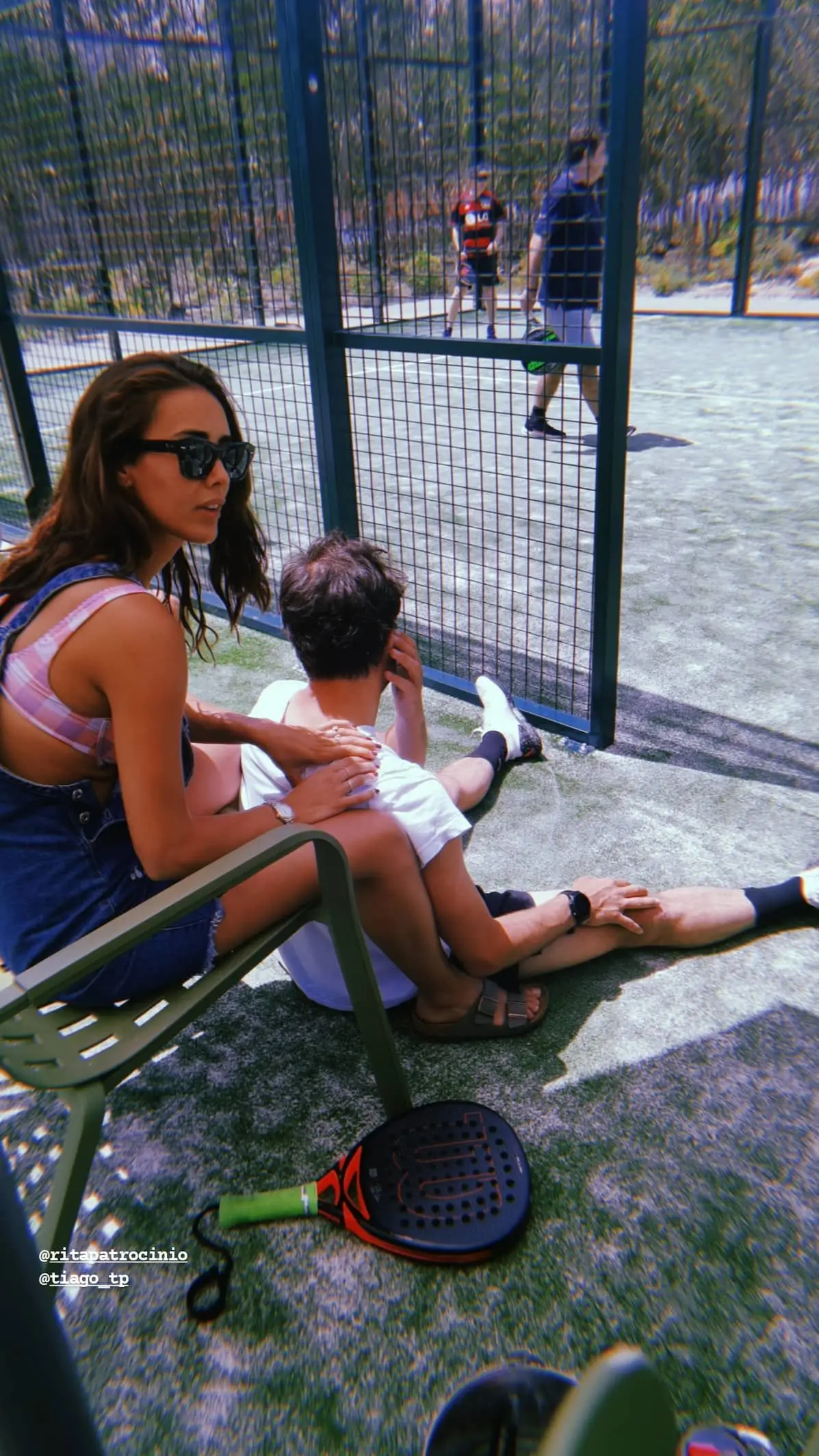 Rita Patrocínio com o namorado, Tiago Teotónio Pereira