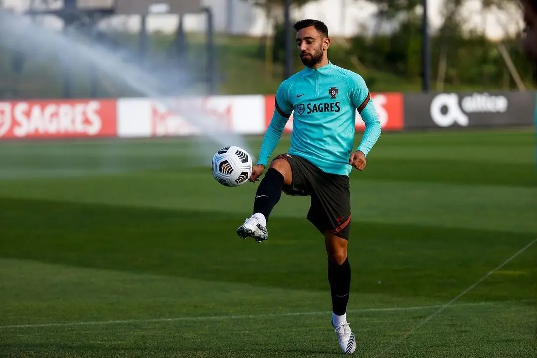 Bruno Fernandes venceu a Liga das Nações pela seleção nacional
