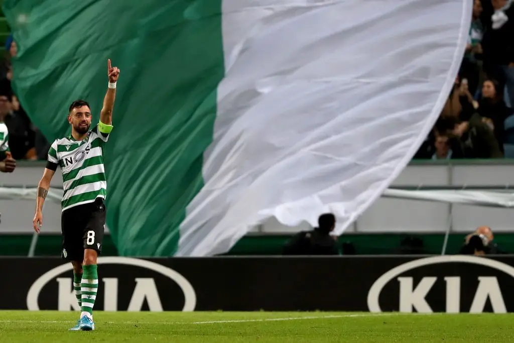 Bruno Fernandes quando representava as cores do Sporting Clube de Portugal