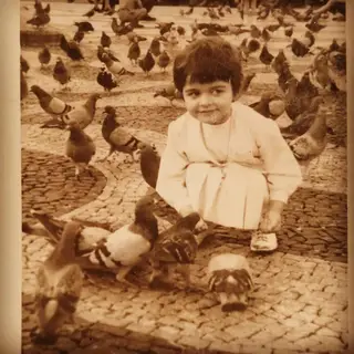 A fotografia escolhida por Júlia Pinheiro para assinalar o Dia Mundial da Criança