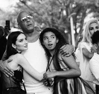 Meadow Walker, Vin Diesel e Hania