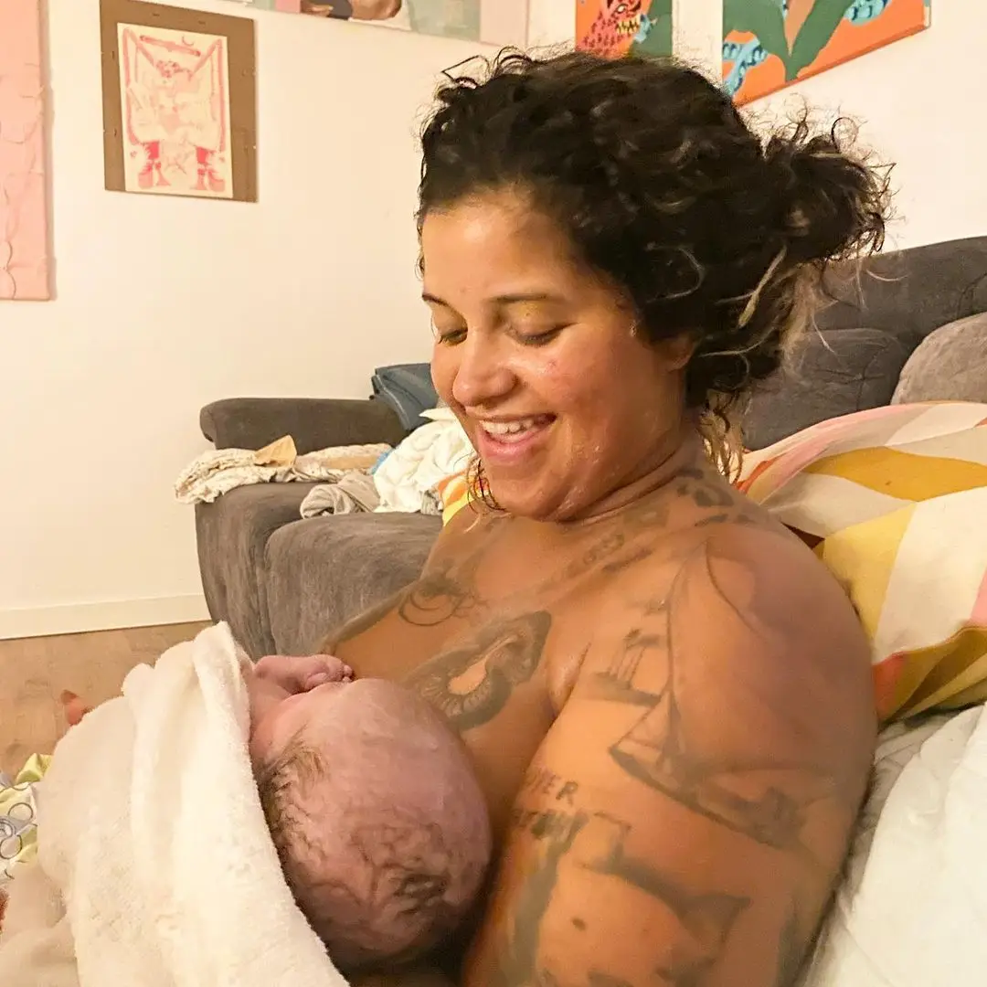 Blaya com Theo