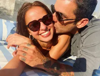 Vera Kolodzig e Rúben Maio