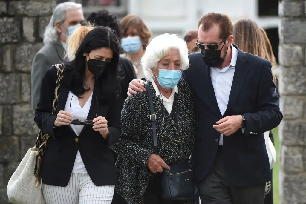 Familiares de Menchu Álvarez